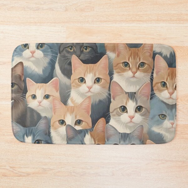 Item preview, cute cats , orange cat designed and sold by KiraChie.