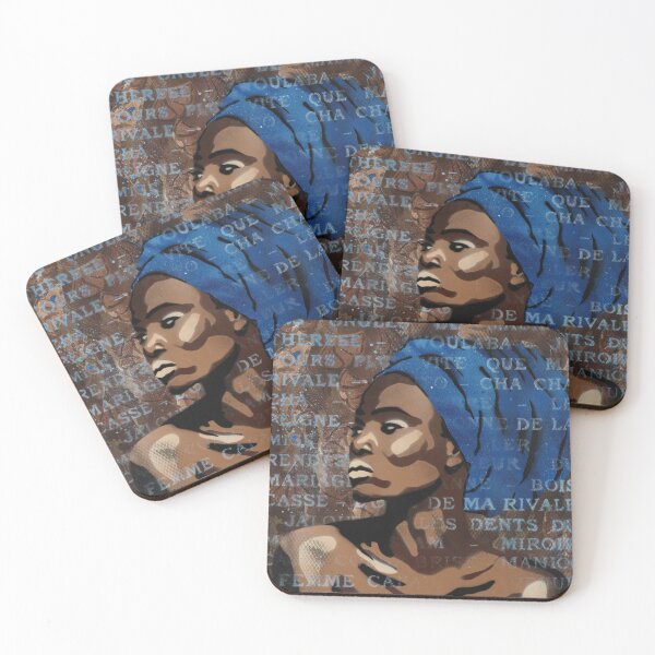 Item preview, Woman with blue turban designed and sold by SoRiartiste.