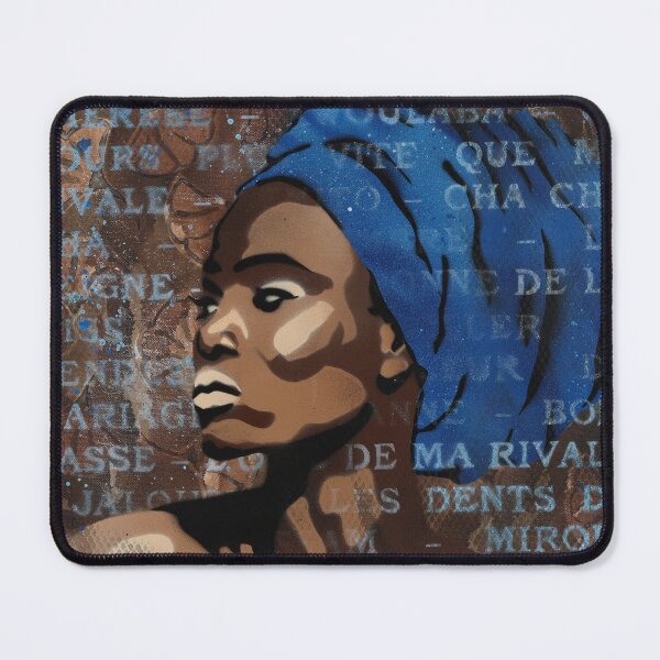 Item preview, Woman with blue turban designed and sold by SoRiartiste.