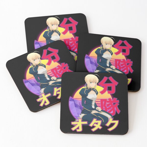 Item preview, Artoria Pendragon Fate Stay Night Retro Sunset Design designed and sold by Wafusaurus.