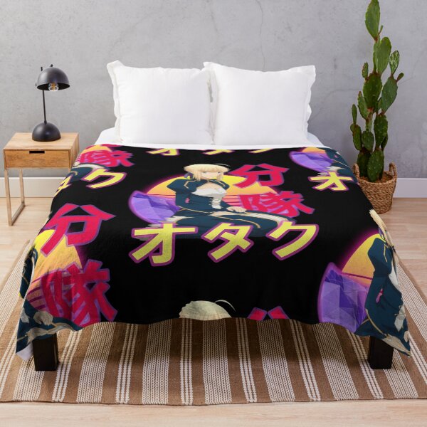 Item preview, Artoria Pendragon Fate Stay Night Retro Sunset Design designed and sold by Wafusaurus.