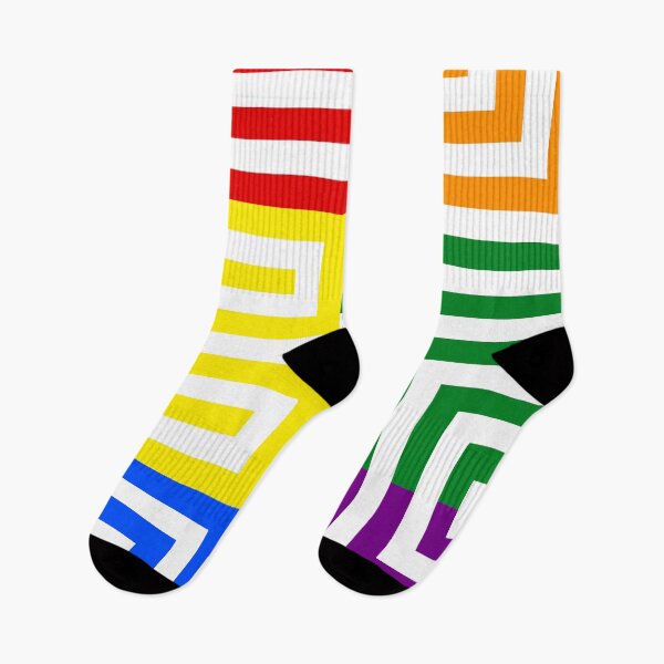 Item preview, LGBTQ+ in stripe line pattern, rainbow color. designed and sold by kongkorakrich.