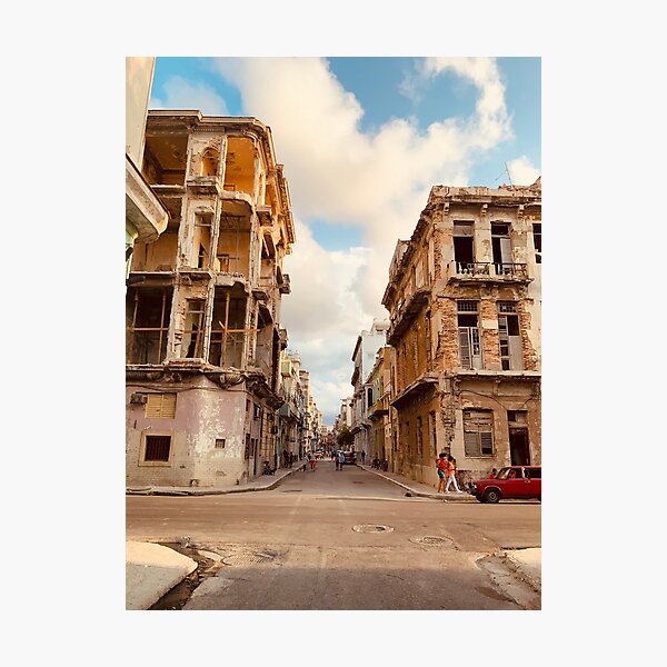San Lázaro and Perseverancia Streets. Photographic Print