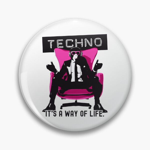 Item preview, Techno - It's A Way Of Life Techno Music designed and sold by Urban-Alien.