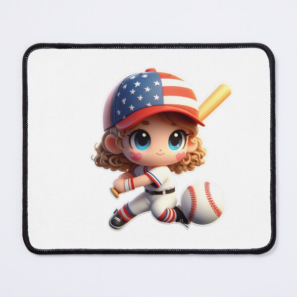 Item preview, A cute girl baseball sport designed and sold by primtawan.