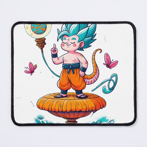 Item preview, "Whimsical Kamehameha Pal Illustration: Spellcasting with Magical Bubbles" designed and sold by Huycao211.