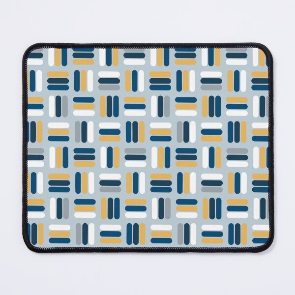 Item preview, Soft Blue Japanese Stripe Kimono Pattern designed and sold by EmiDoodlesJapan.