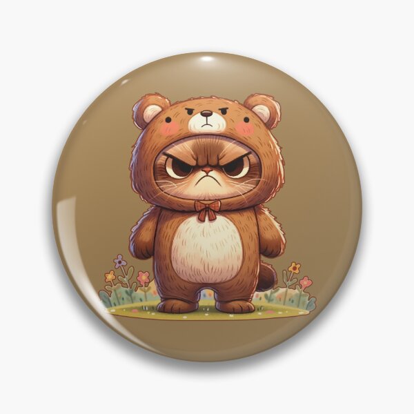 Item preview, Mad Brown Bear Cat (Joseph) designed and sold by MrEddyDiaz.