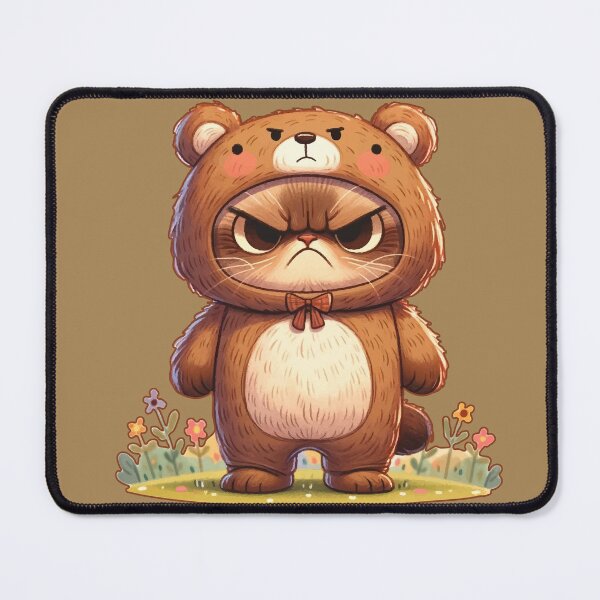 Item preview, Mad Brown Bear Cat (Joseph) designed and sold by MrEddyDiaz.