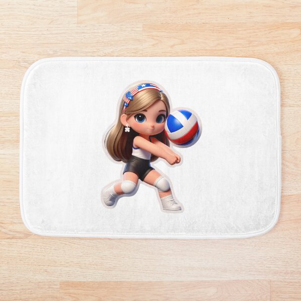Artikelvorschau, Eine süße Mädchen-Volleyballsportart entworfen und verkauft von primtawan.