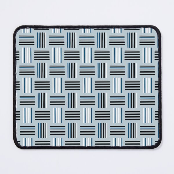 Item preview, Soft Blue Japanese Stripe Kimono Pattern designed and sold by EmiDoodlesJapan.