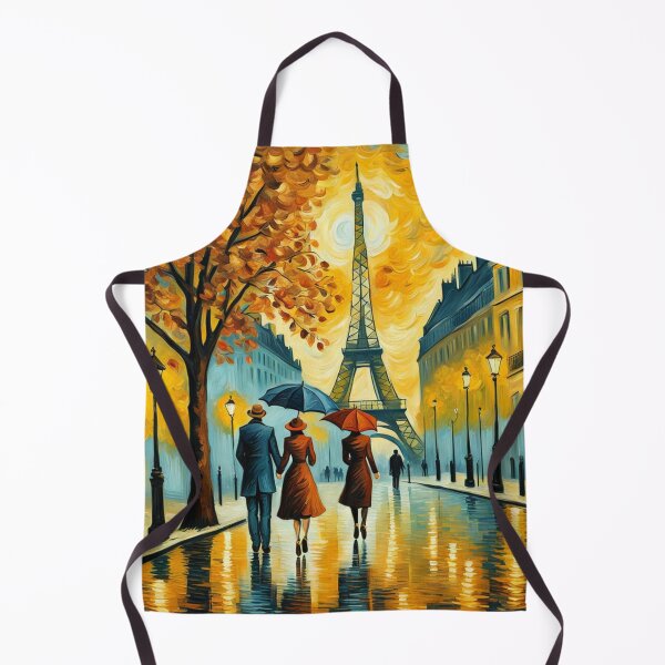 Item preview, Romantic Paris couple with Eiffel Tower designed and sold by JackFreestone.