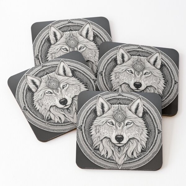Item preview, Lone Wolf Spirit designed and sold by MysticMaverick.