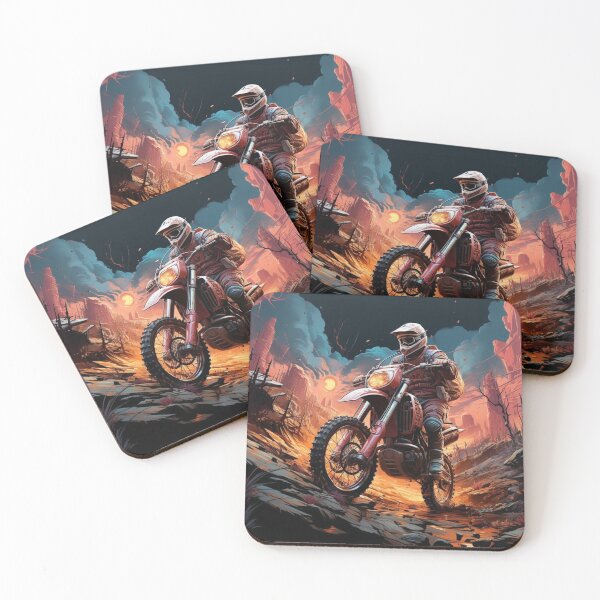 Item preview, Motocross pink vintage designed and sold by pencil-art98.