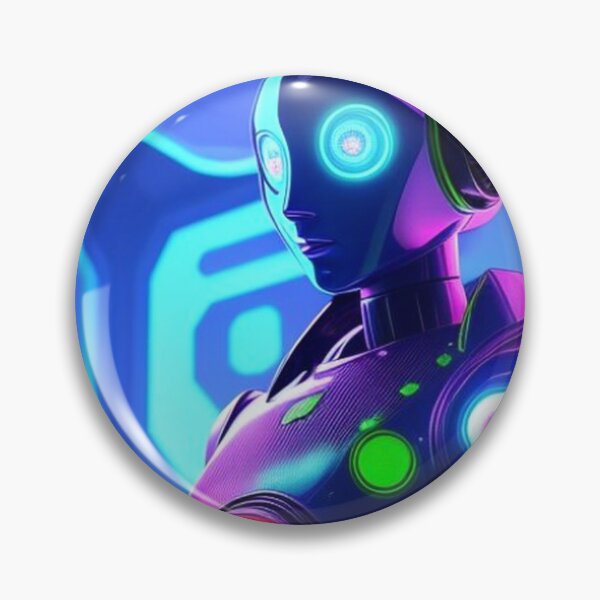 Item preview, AI Robot On a Laptop designed and sold by TheDarkWardrobe.