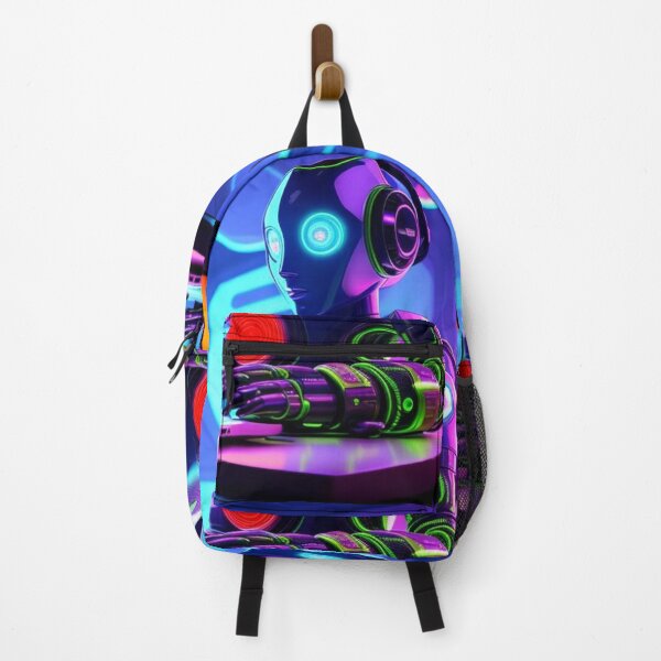 Item preview, AI Robot On a Laptop designed and sold by TheDarkWardrobe.