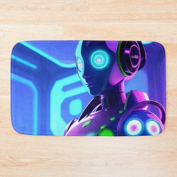 Item preview, AI Robot On a Laptop designed and sold by TheDarkWardrobe.