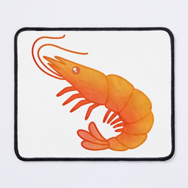 Item preview, Shrimp seafood hand drawn illustration designed and sold by Anngozza2.