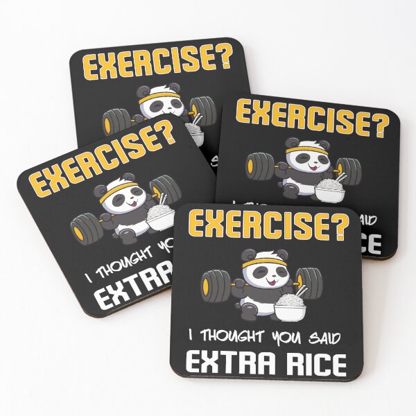 Item preview, Exercise I Thought You Said Extra Rice designed and sold by missoumart.