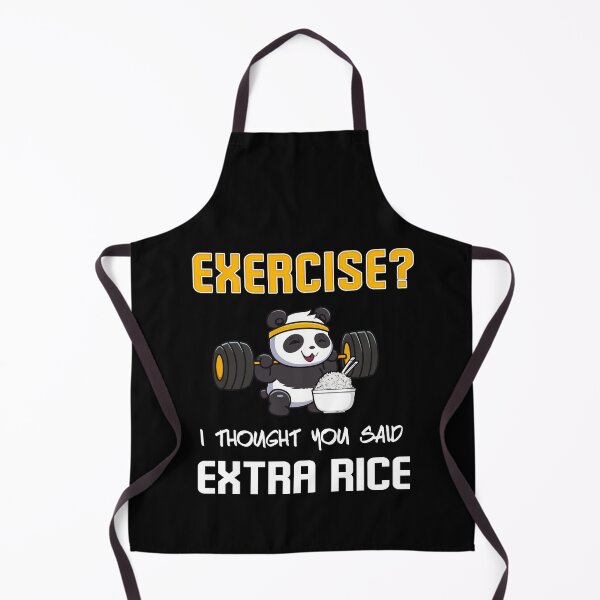 Item preview, Exercise I Thought You Said Extra Rice designed and sold by missoumart.