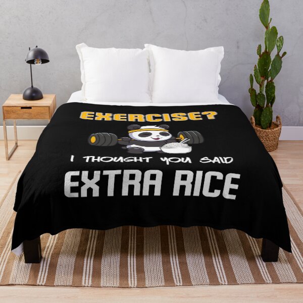 Item preview, Exercise I Thought You Said Extra Rice designed and sold by missoumart.