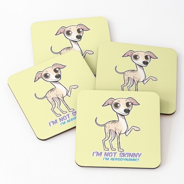 Item preview, I'm Not Skinny, I'm Aerodynamic! | Whippet humor designed and sold by Iluvmygreyhound.