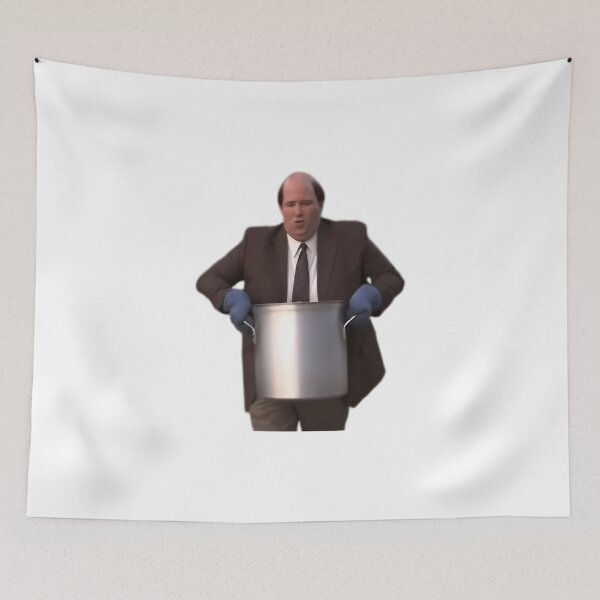 Item preview, Kevin Malone Holding The Chili designed and sold by umilukur.