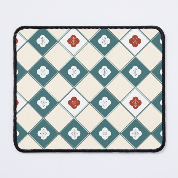 Item preview, Japanese Diagonal Flower Kimono Pattern  designed and sold by EmiDoodlesJapan.