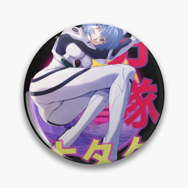 Item preview, Rei Ayanami Retro Sunset Design  designed and sold by Wafusaurus.
