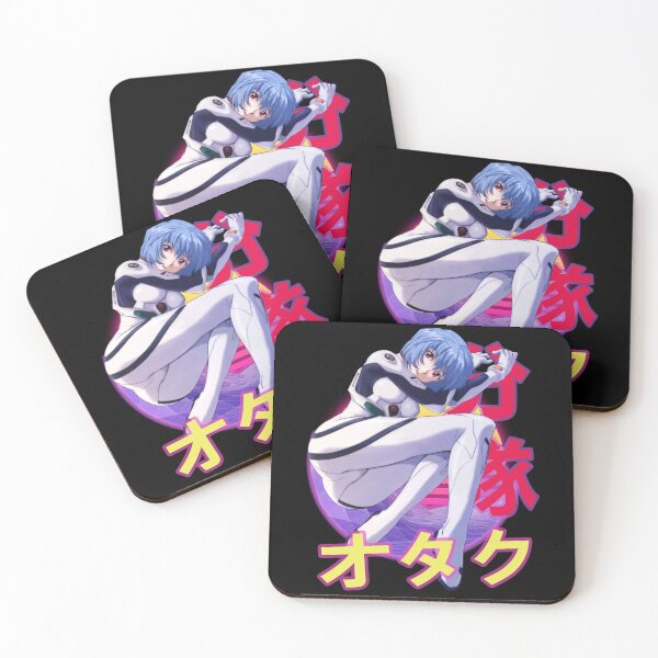 Item preview, Rei Ayanami Retro Sunset Design  designed and sold by Wafusaurus.