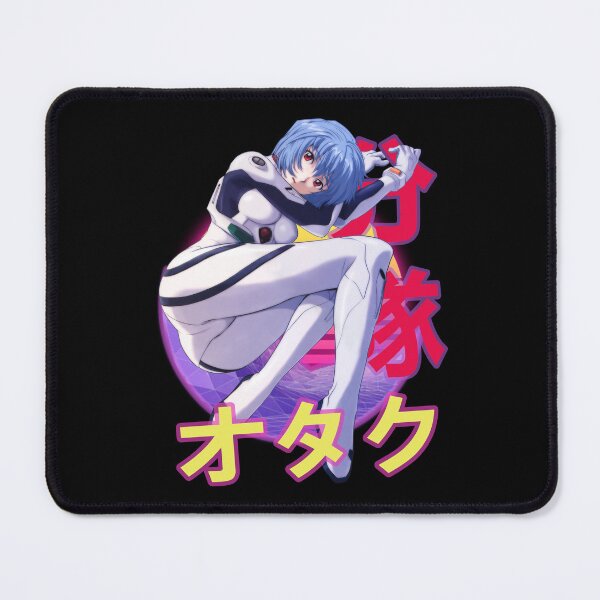 Item preview, Rei Ayanami Retro Sunset Design  designed and sold by Wafusaurus.