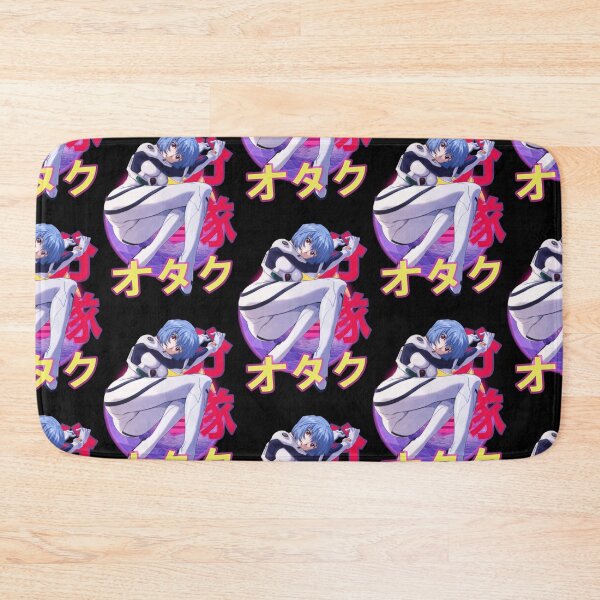 Item preview, Rei Ayanami Retro Sunset Design  designed and sold by Wafusaurus.