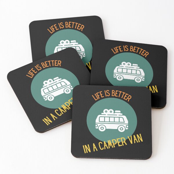 Item preview, Life is better in a van in English - vanlife designed and sold by PausePapote.