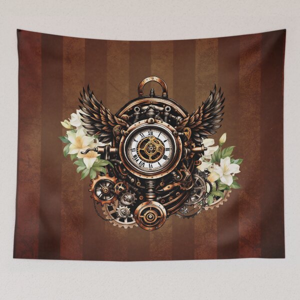 Item preview, The elegance of Steampunk Floral Magic designed and sold by nicky2342.
