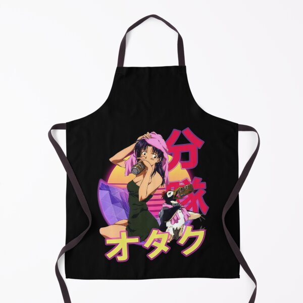 Item preview, Misato Katsuragi Retro Sunset Design designed and sold by Wafusaurus.