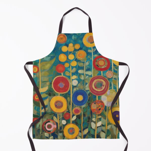 Item preview, Colorful Abstract Flower Garden After Klimt designed and sold by Vicky Brago-Mitchell®.