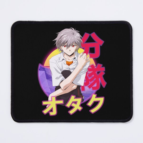 Item preview, Kaworu Nagisa Retro Sunset Design designed and sold by Wafusaurus.