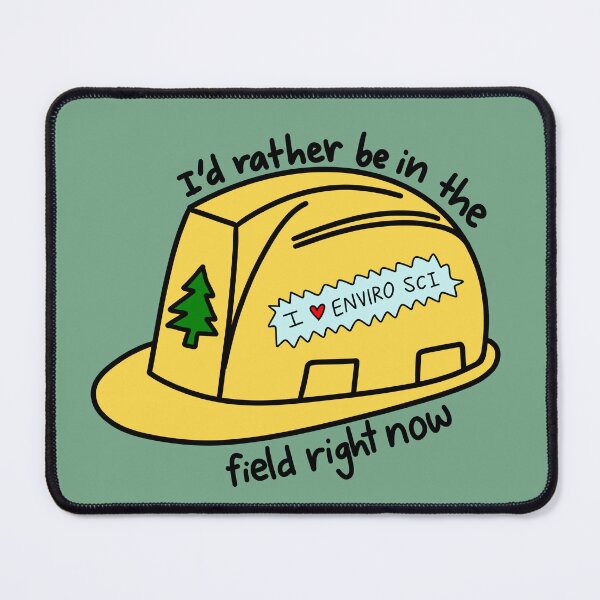 Item preview, Enviro science hard hat joke designed and sold by Cleo's Art.