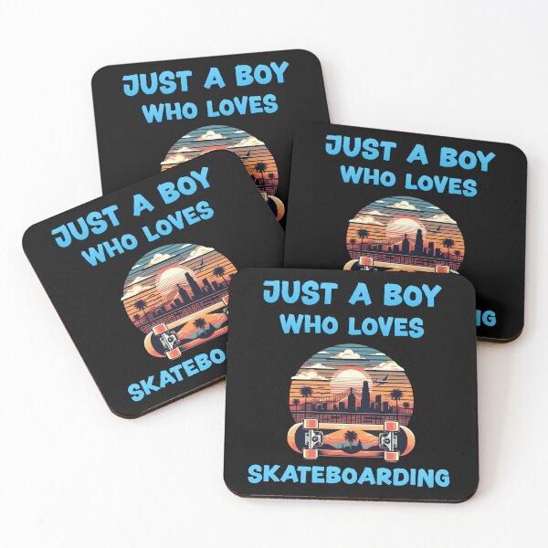 Item preview, Just a boy who loves skateboarding designed and sold by HeadTurningArt.