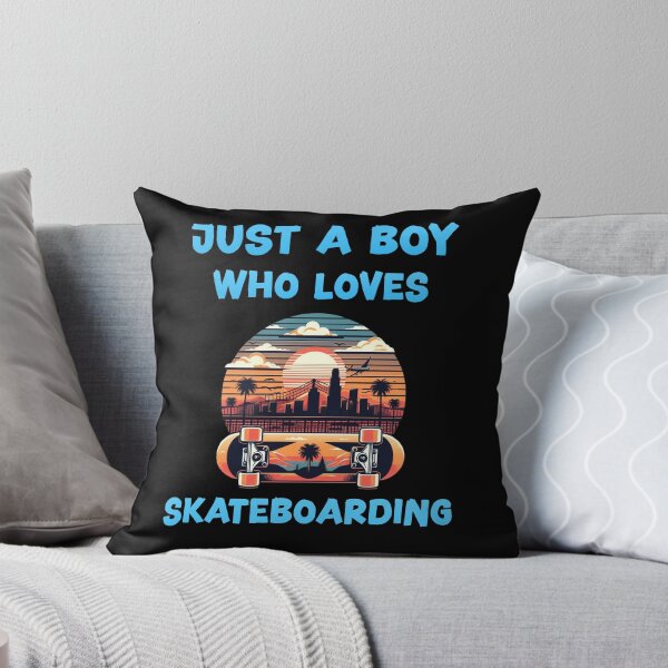 Item preview, Just a boy who loves skateboarding designed and sold by HeadTurningArt.