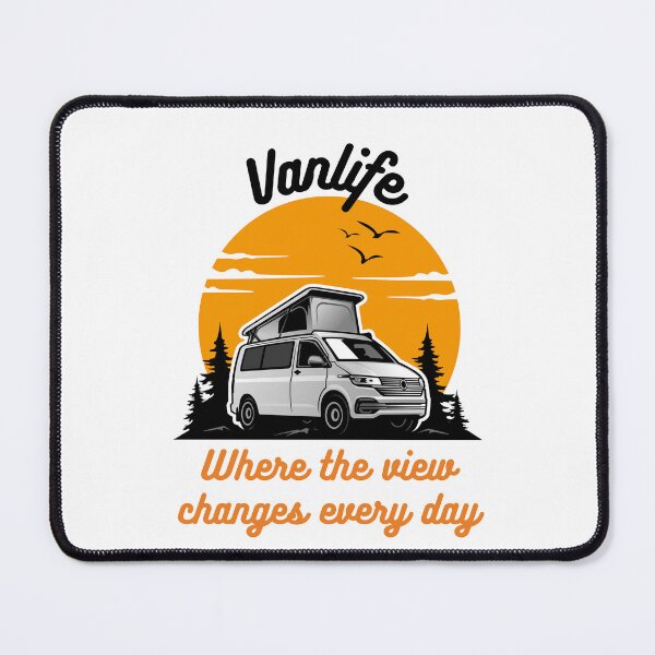 Item preview, Vanlife, where the view changes every day in English designed and sold by PausePapote.