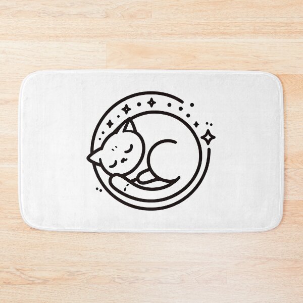 Item preview, Sleeping Cat in the Sky designed and sold by DeeGeeArrt.