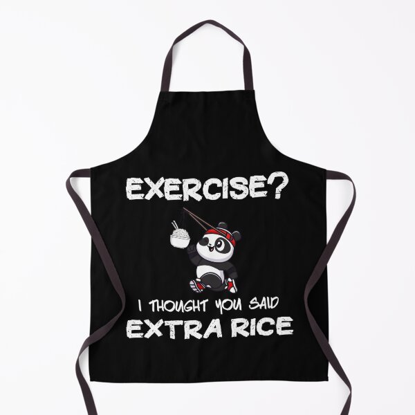Item preview, Exercise I Thought You Said Extra Rice designed and sold by missoumart.