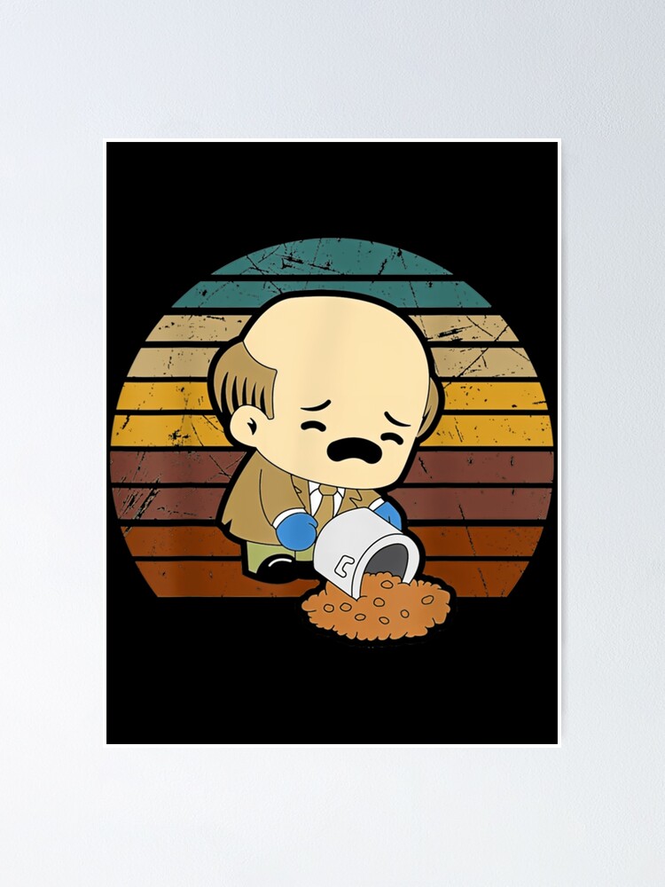 Retro Kevin Spilling Chili - The Office Kevin's Famous Chili T-Shirt