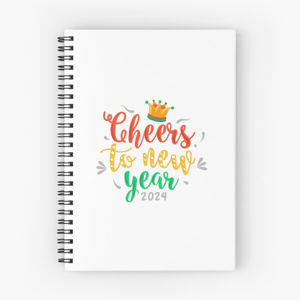 Item preview, cheers, cheerstonewyear, 2024, newyearcelebrations, crown, newstart, resolution, newyearresolution, designed and sold by Designstation74.
