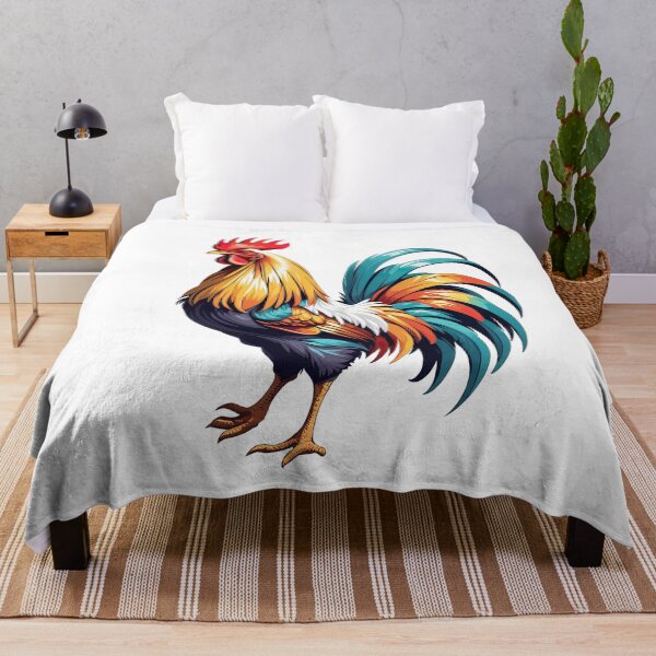 Item preview, Colorful Rooster, Cute Cockerel designed and sold by Bilisik.