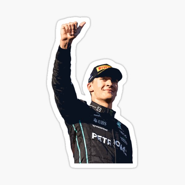 Item preview, George Russell Mercedes F1 Podium designed and sold by igniteimage.