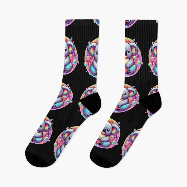 Item preview, Prismatic Dreams: Koala's Cosmic Holograph designed and sold by AI-Only Creations.