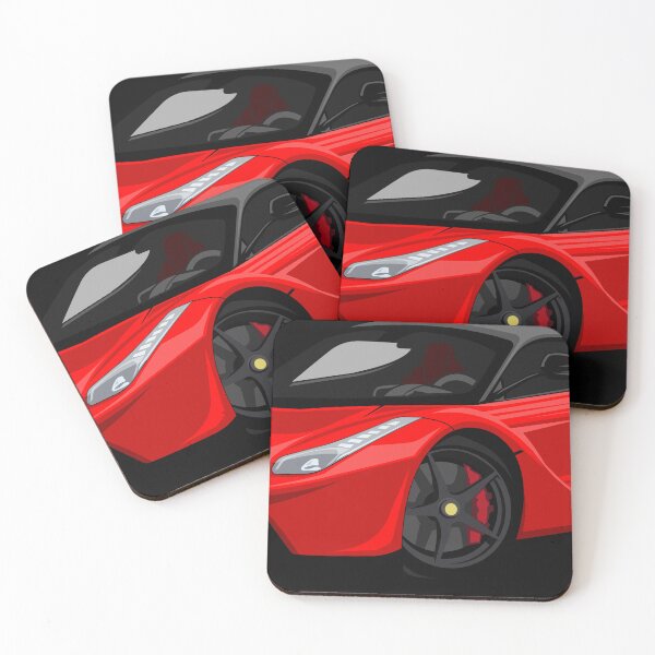 Item preview, diseño vectorial del coche ferrari laferraro designed and sold by wisnubayuaji.