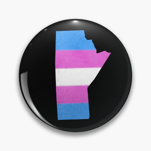 Item preview, Province Of Manitoba - Transgender Pride Flag designed and sold by BackgroundPixel.
